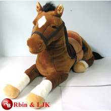 Rencontrez EN71 et ASTM standard ICTI plush toy factory plush peluche jouet de cheval